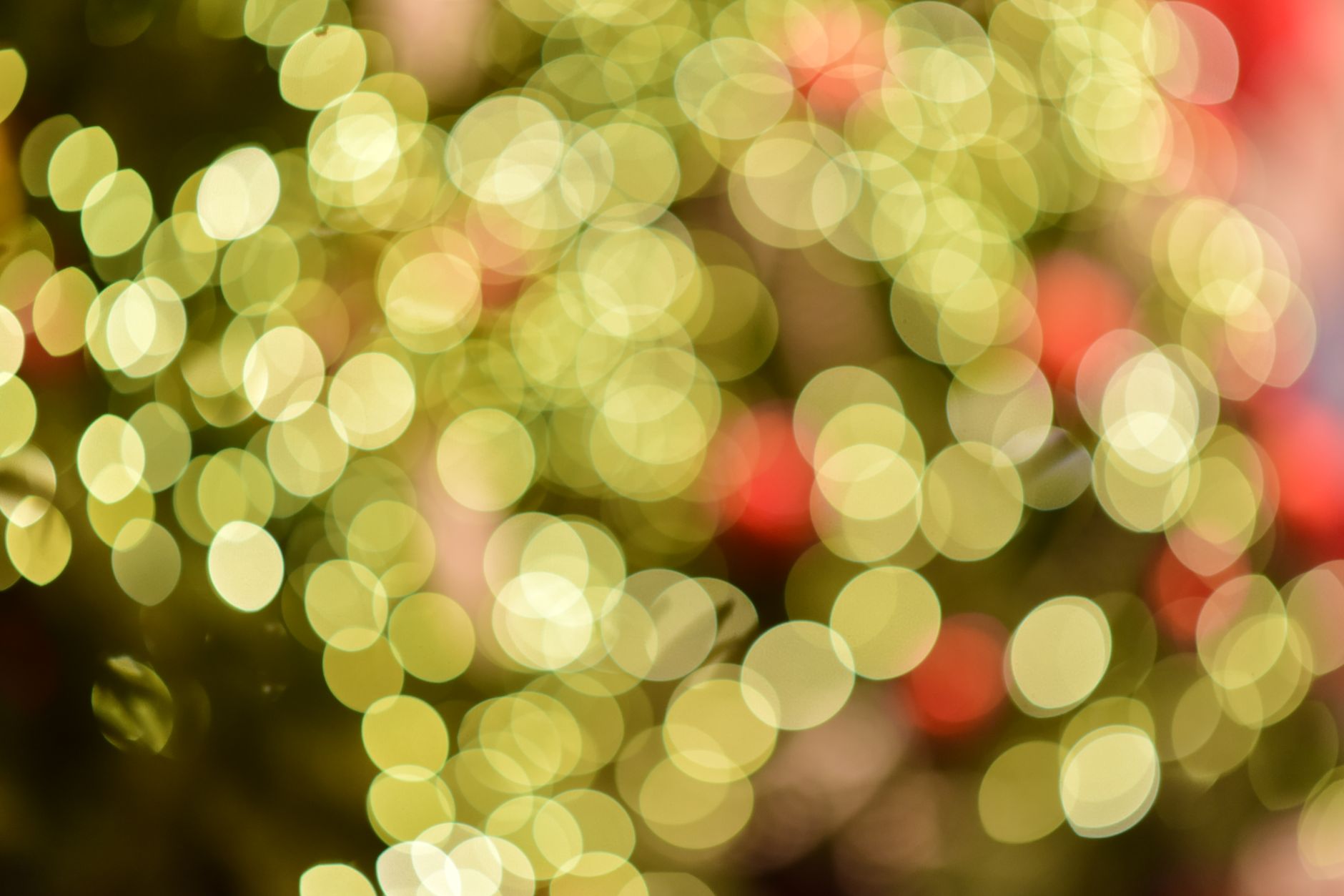 Bokeh ışıklar