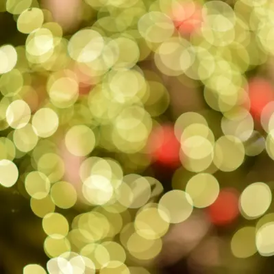 Bokeh ışıklar