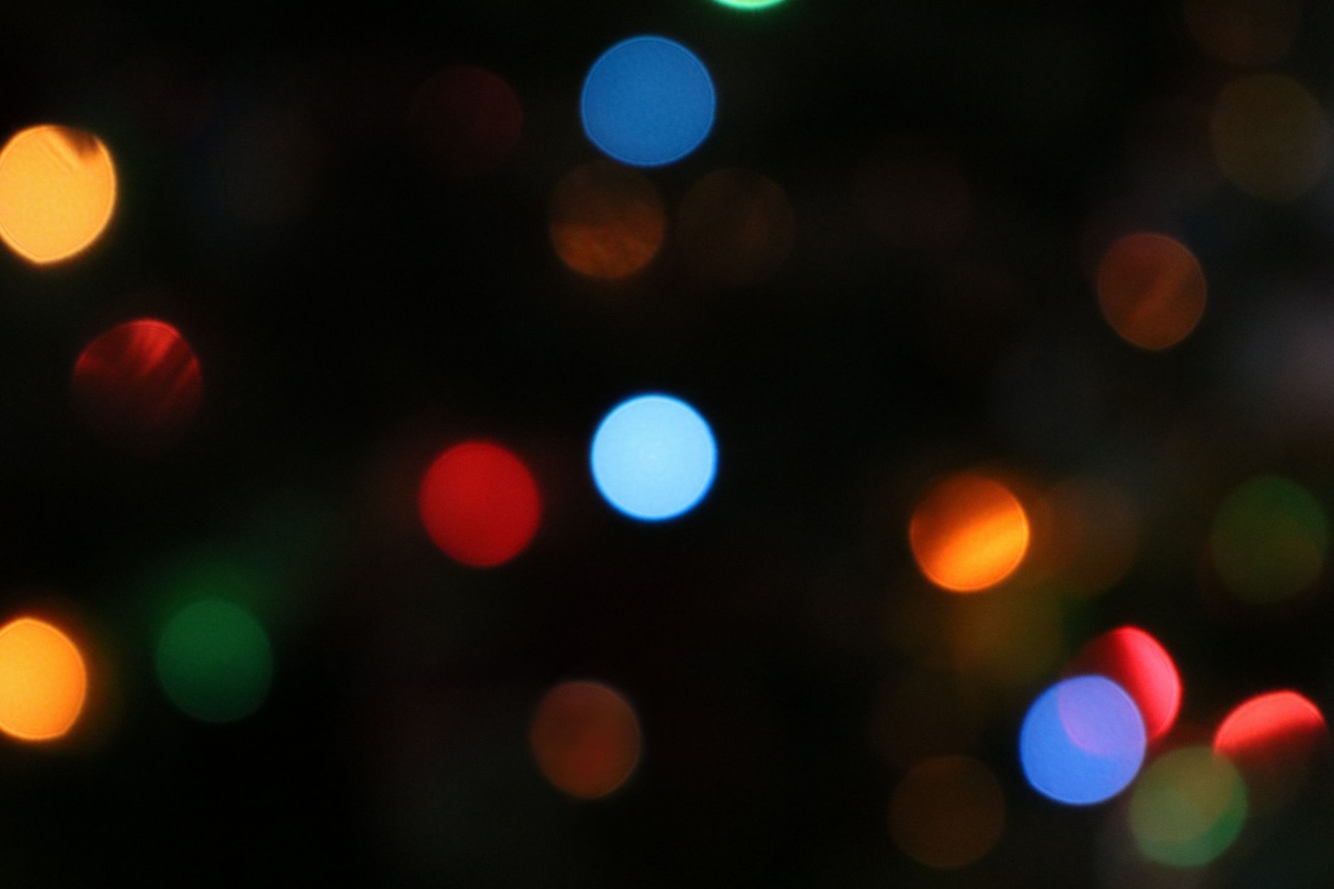 Bokeh ışıklar