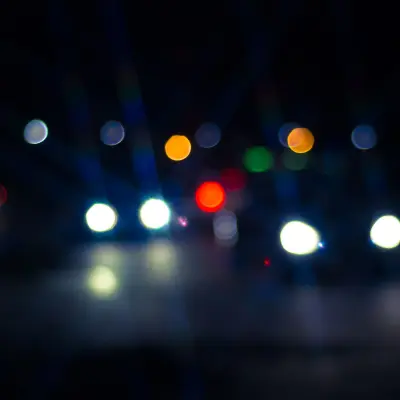 Bokeh ışıklar