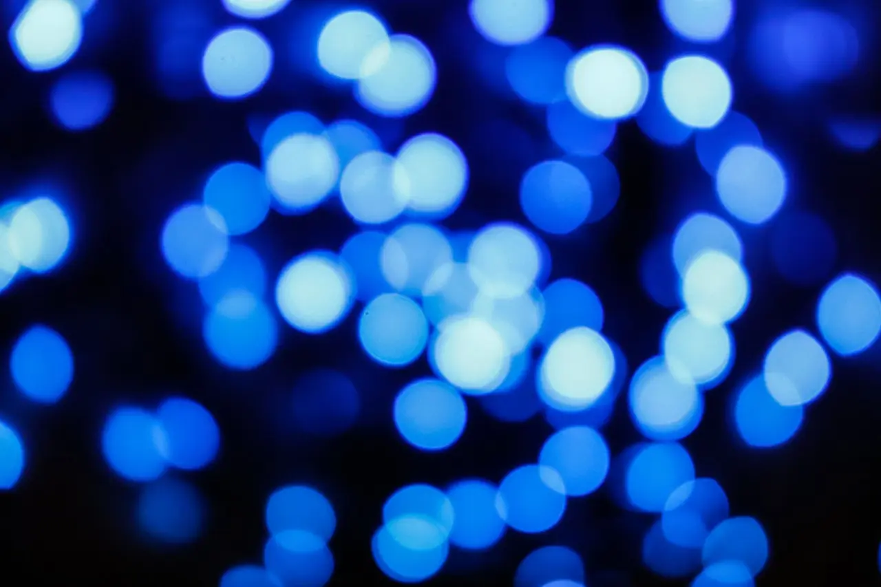Bokeh ışıklar