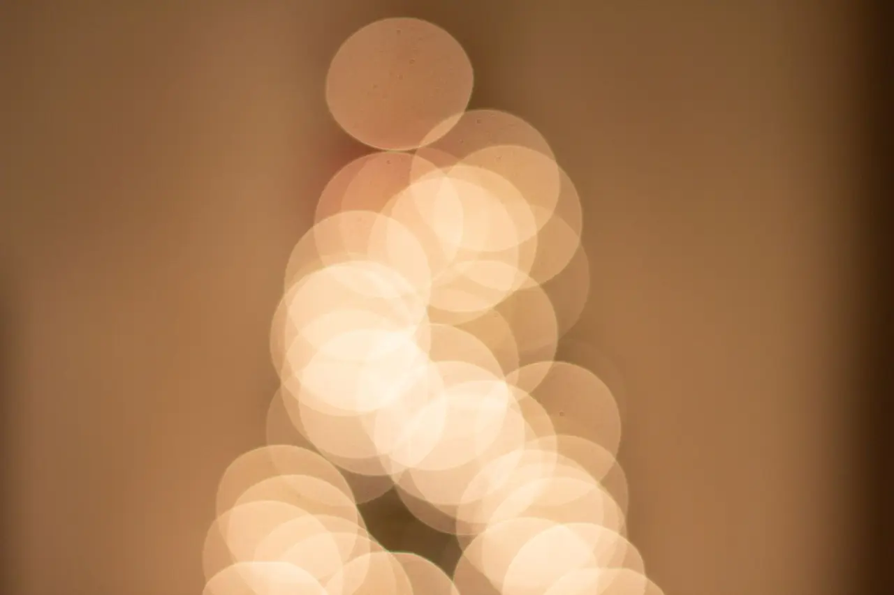 Bokeh ışıklar