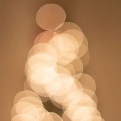 Bokeh ışıklar