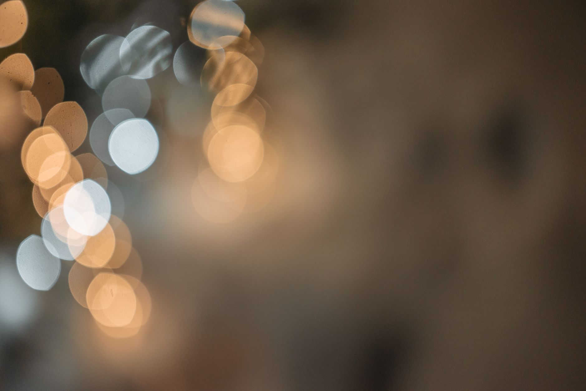 Bokeh ışıklar
