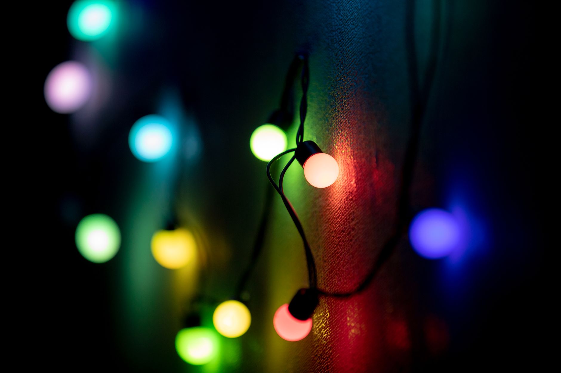 Bokeh ışıklar