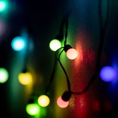 Bokeh ışıklar