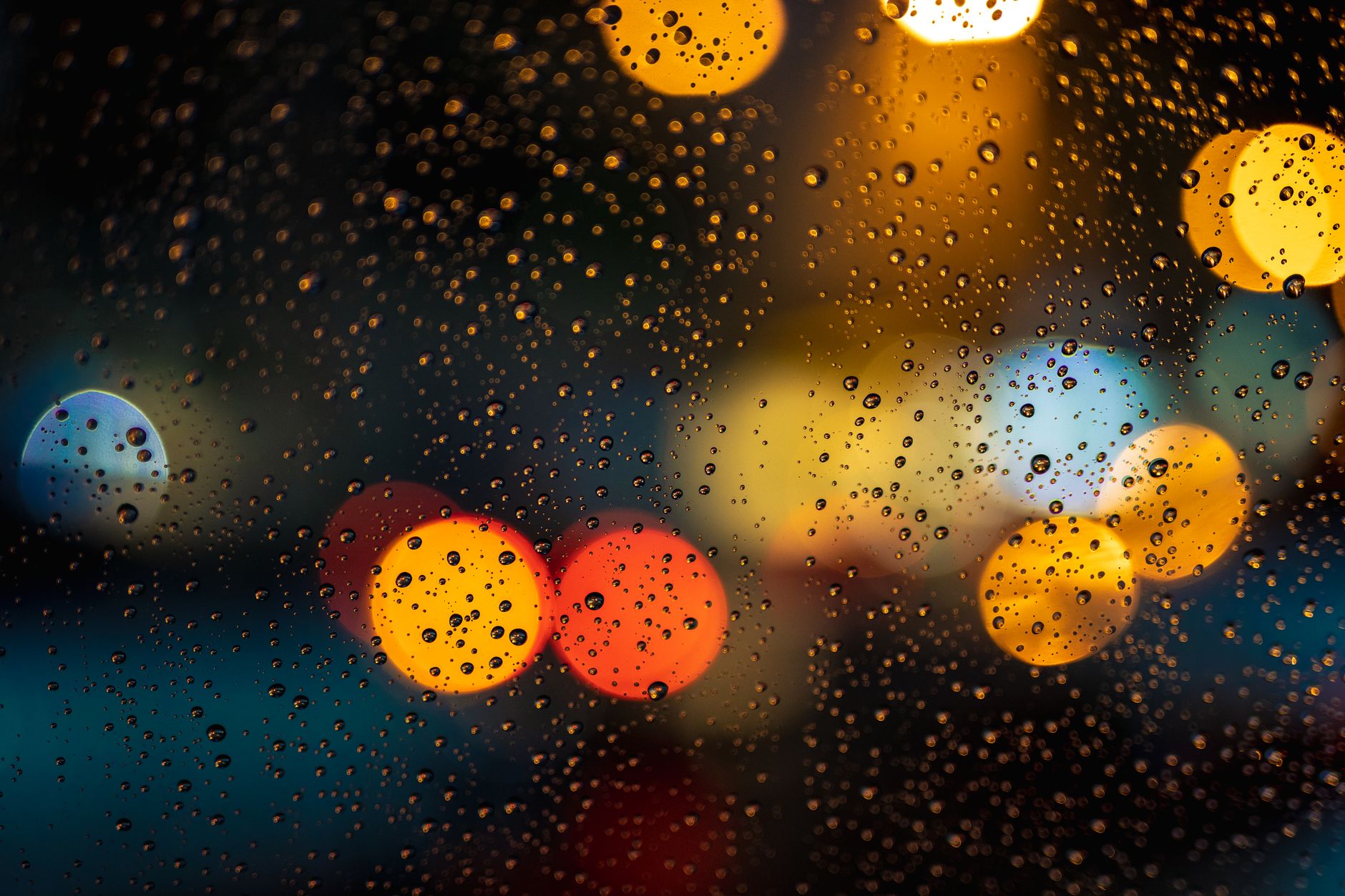 Bokeh ışıklar