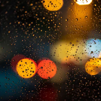 Bokeh ışıklar