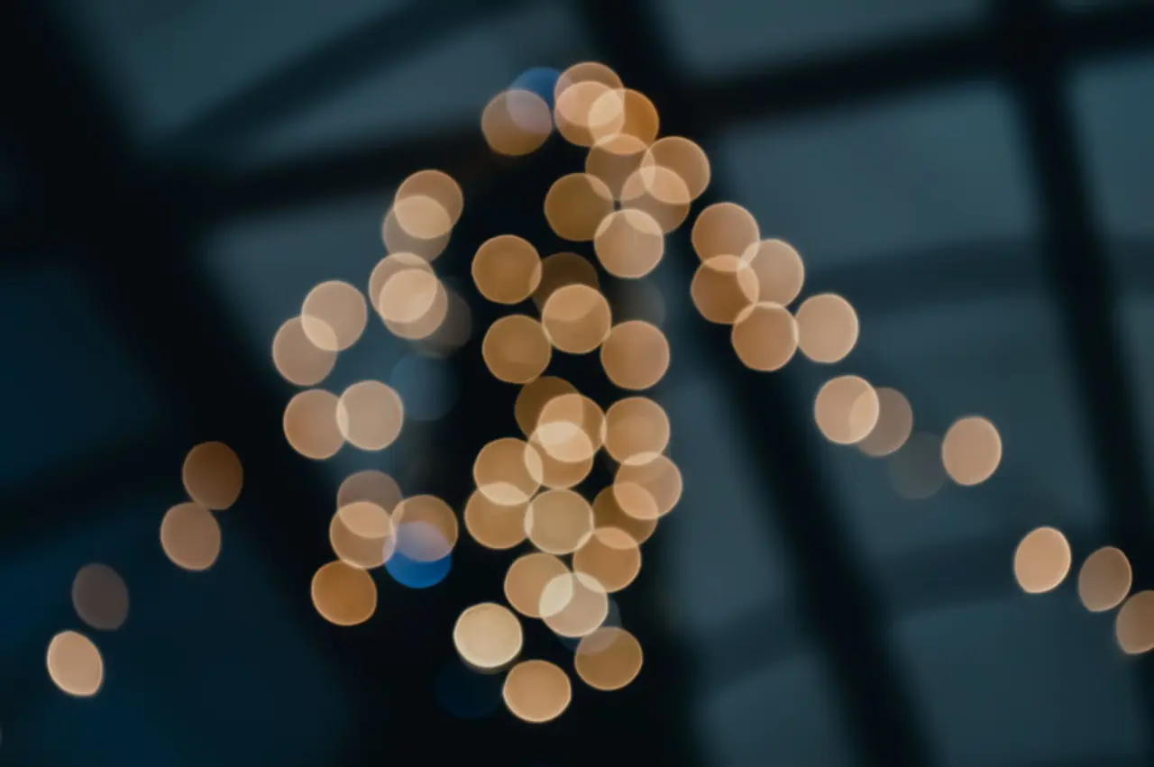 Bokeh ışıklar