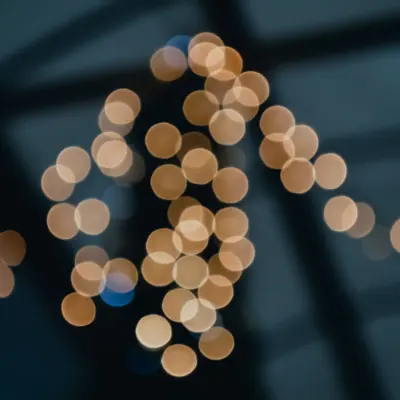 Bokeh ışıklar