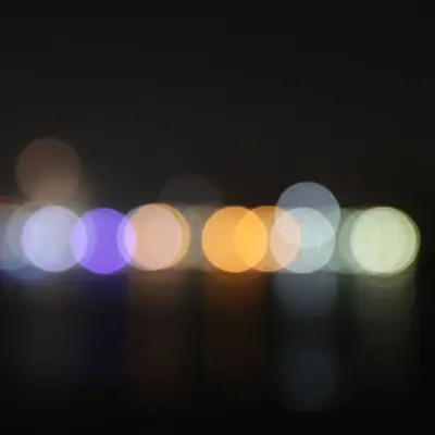 Bokeh ışıklar