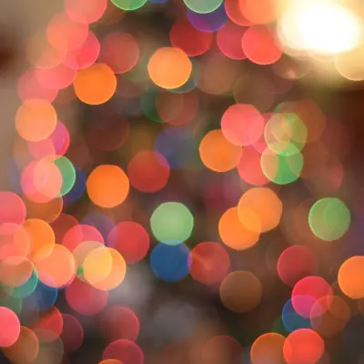 Bokeh ışıklar