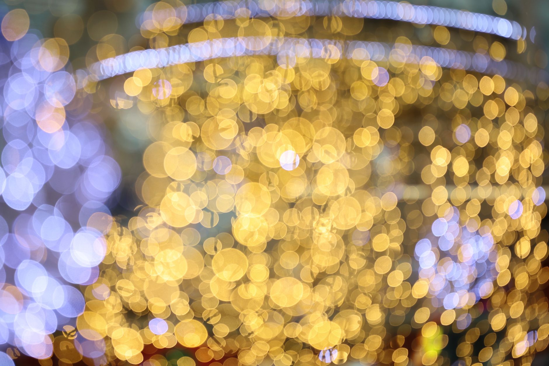 Bokeh ışıklar