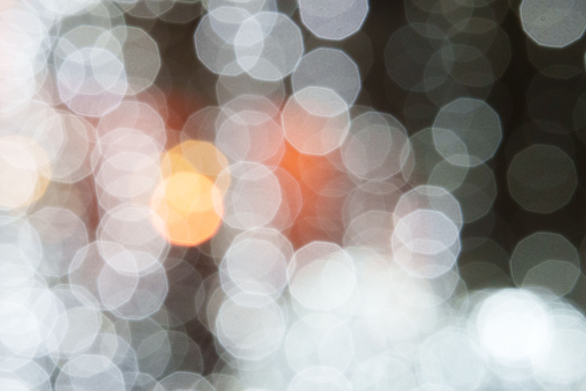 Bokeh ışıklar