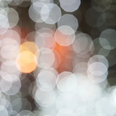 Bokeh ışıklar