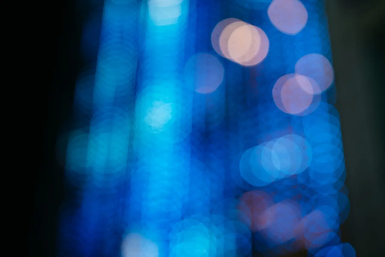 Bokeh ışıklar