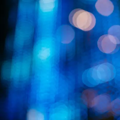 Bokeh ışıklar